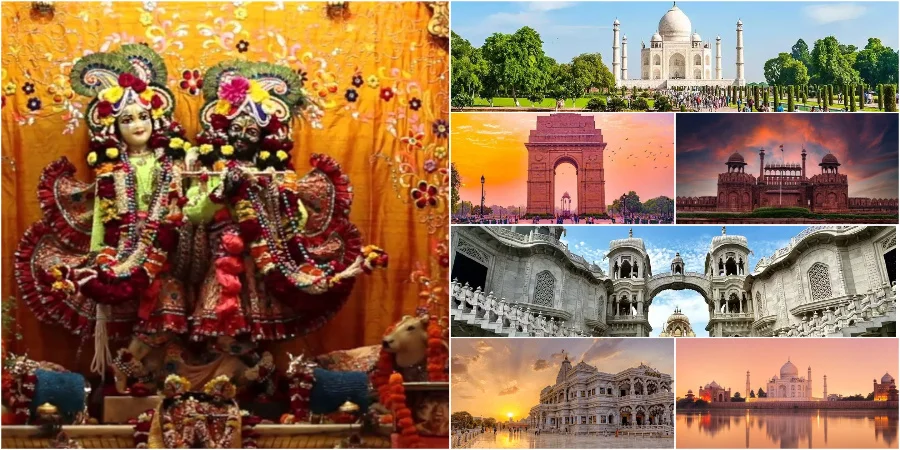 Delhi Agra with Mathura Vrindavan Tour 