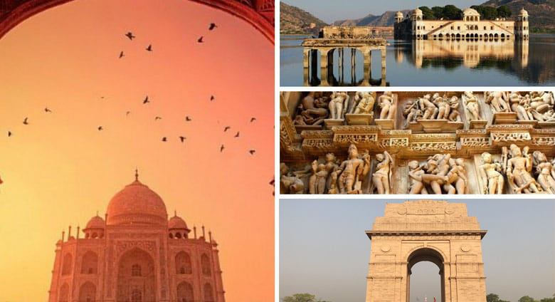 Golden Triangle with Khajuraho Tour