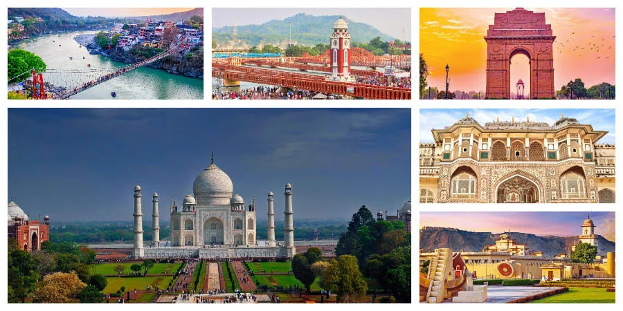 Golden Triangle with Ranthambore and Rishikesh Tour