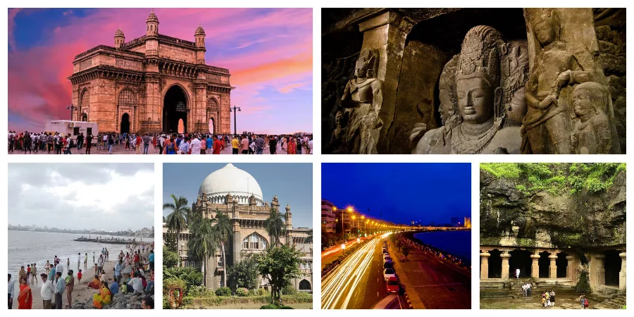 Mumbai City with Elephanta Caves Tour